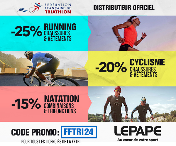 Lepape partenaire du Triathlon Deauville Normandie