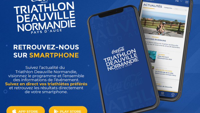 Téléchargez l’application du Triathlon